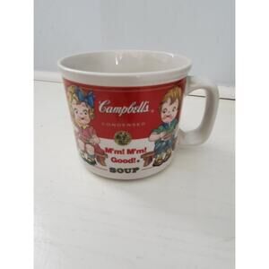 Vintage Westwood 1993 Campbell's Soup Mm Mm Good Soup‎ 14oz Cup Bowl Mug